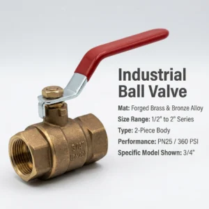 Ball valve 2-PC